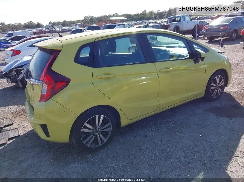 3HGGK5H85FM787048 2015 Honda Fit Ex/Ex-L