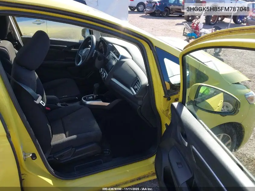 3HGGK5H85FM787048 2015 Honda Fit Ex/Ex-L