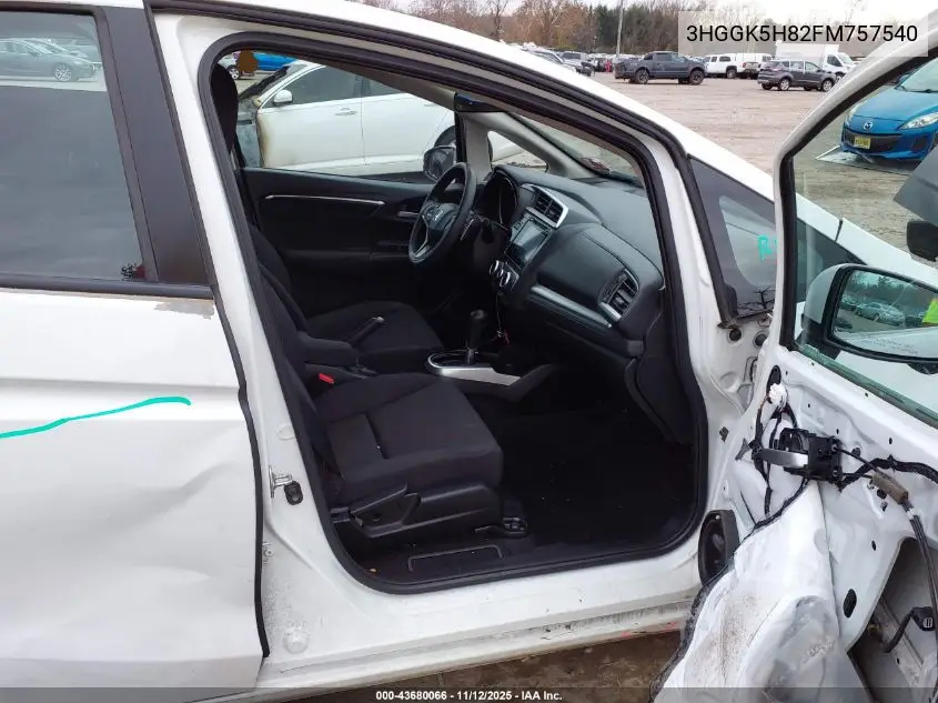 3HGGK5H82FM757540 2015 Honda Fit Ex/Ex-L