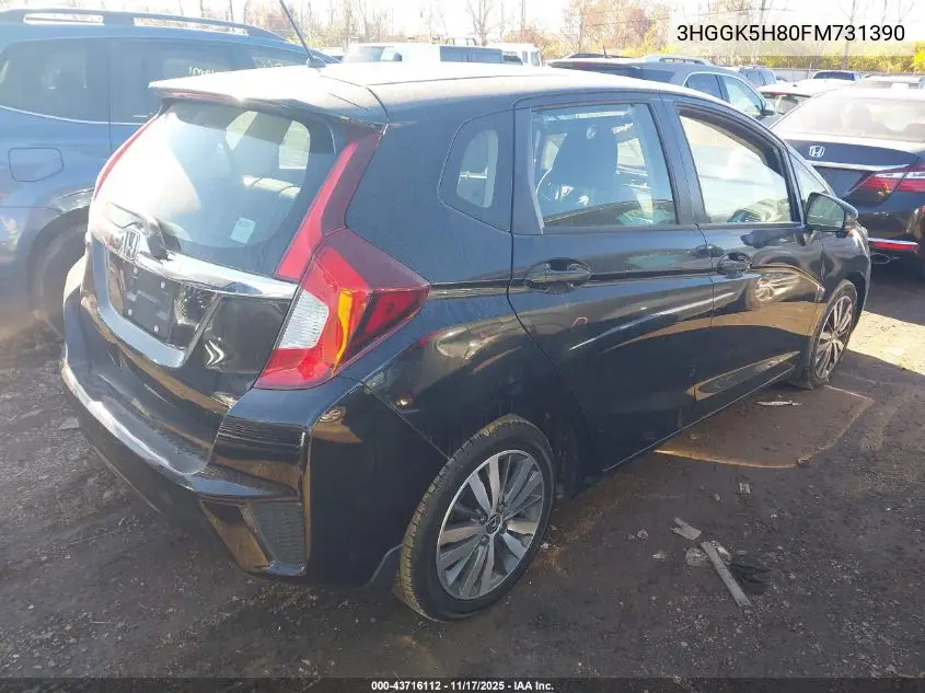 3HGGK5H80FM731390 2015 Honda Fit Ex/Ex-L