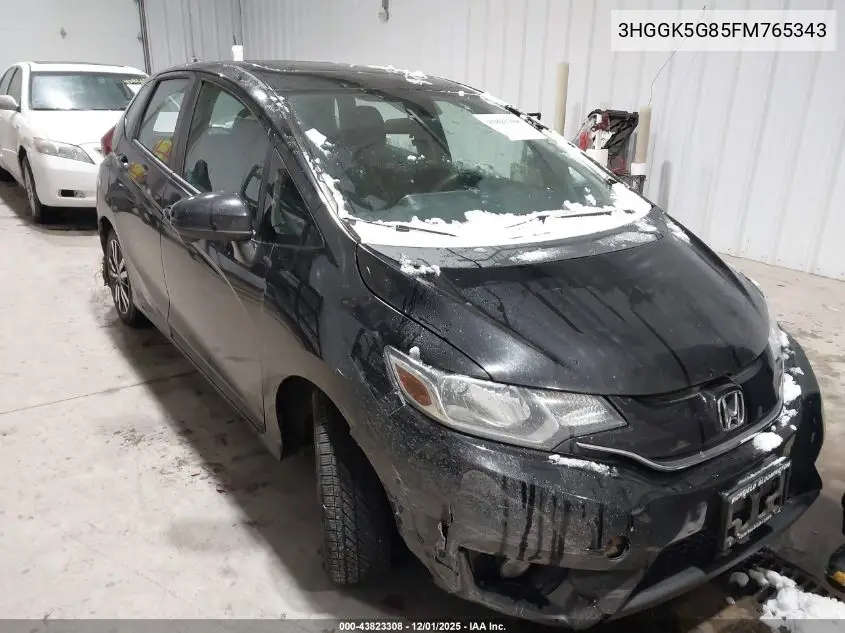 3HGGK5G85FM765343 2015 Honda Fit Ex