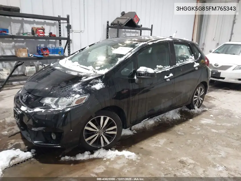 3HGGK5G85FM765343 2015 Honda Fit Ex