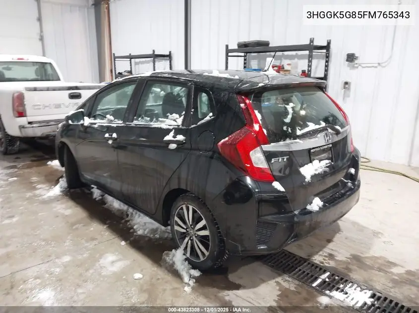 3HGGK5G85FM765343 2015 Honda Fit Ex