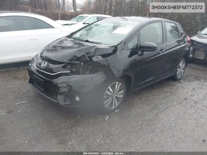 3HGGK5H85FM772372 2015 Honda Fit Ex/Ex-L