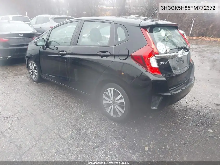 3HGGK5H85FM772372 2015 Honda Fit Ex/Ex-L