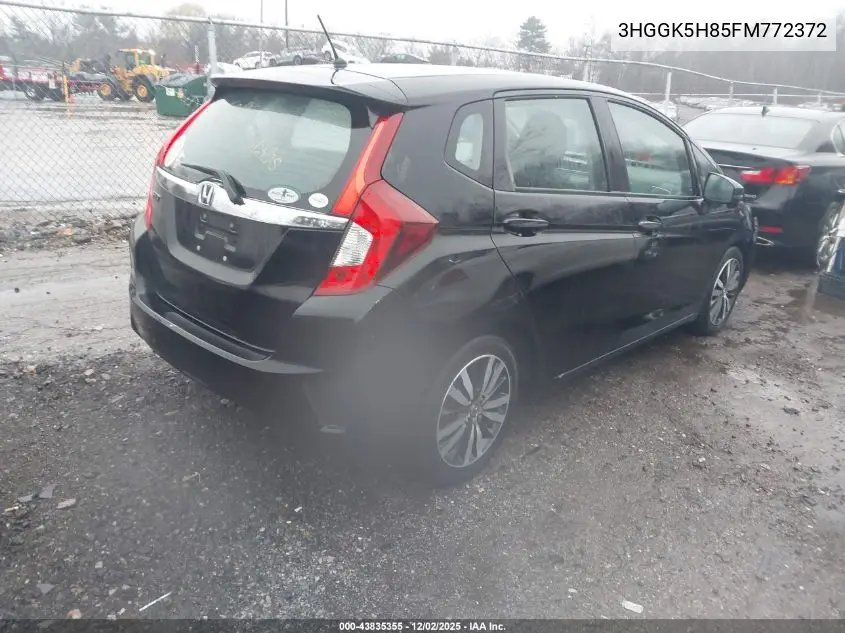 3HGGK5H85FM772372 2015 Honda Fit Ex/Ex-L