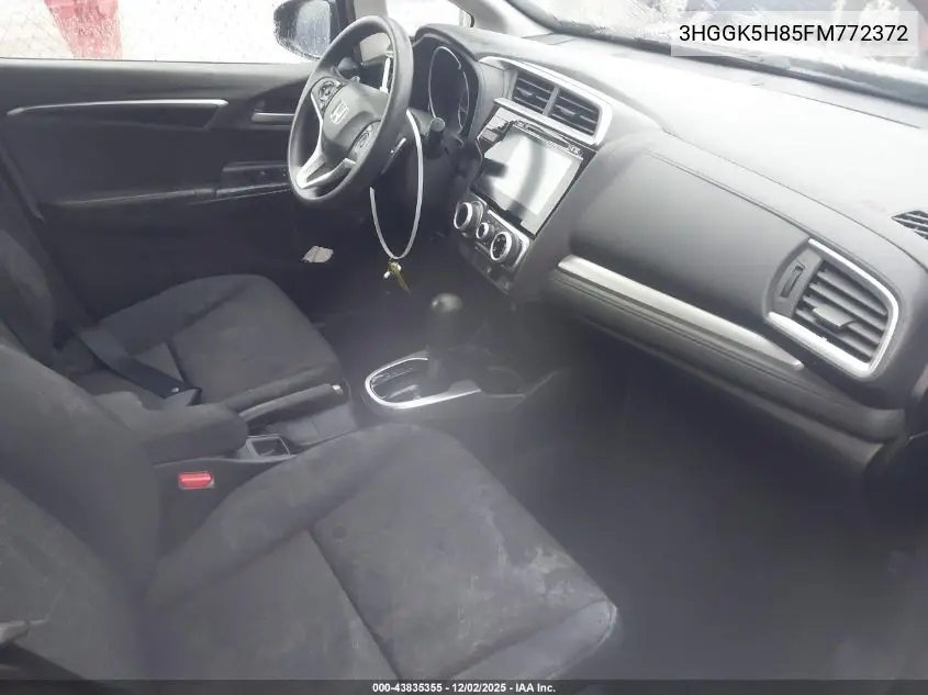 3HGGK5H85FM772372 2015 Honda Fit Ex/Ex-L