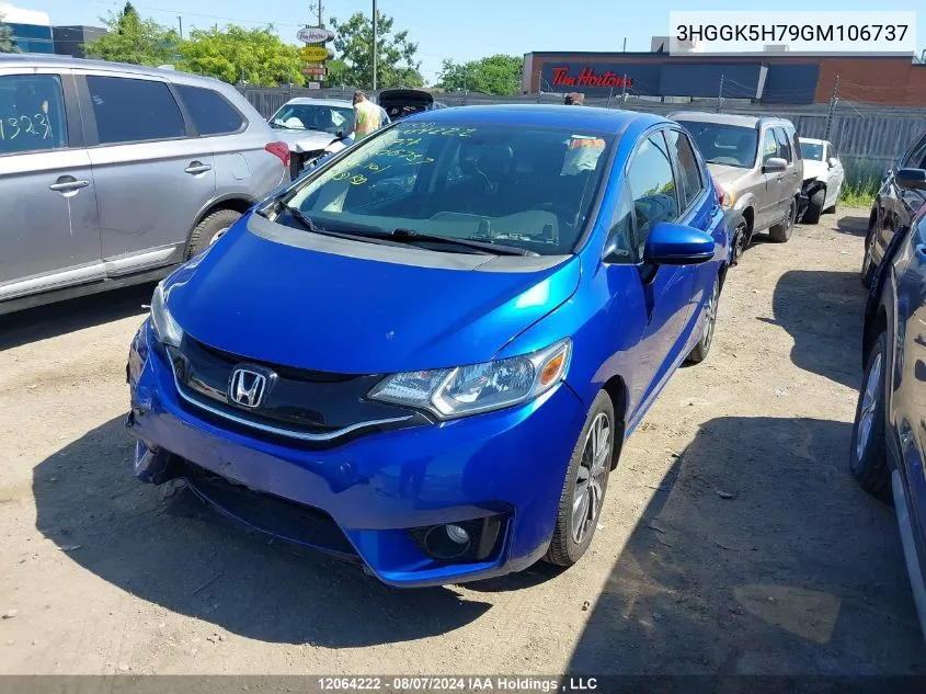 3HGGK5H79GM106737 2016 Honda Fit