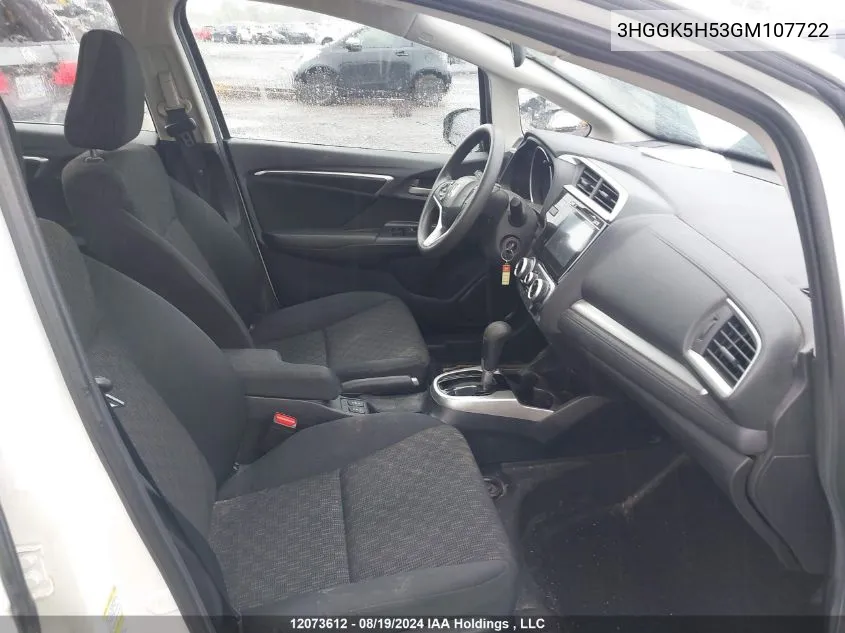 3HGGK5H53GM107722 2016 Honda Fit