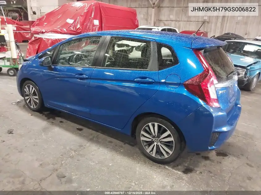 JHMGK5H79GS006822 2016 Honda Fit Ex