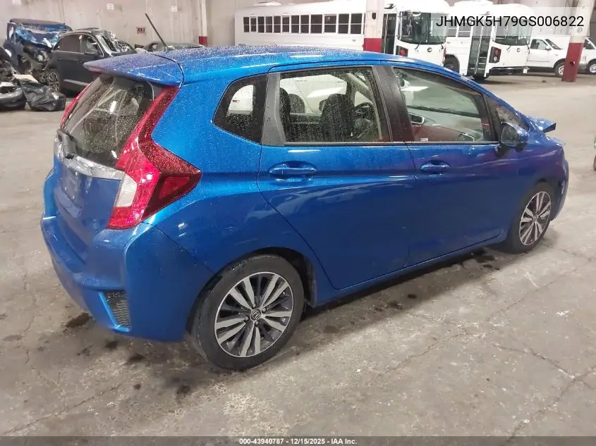 JHMGK5H79GS006822 2016 Honda Fit Ex