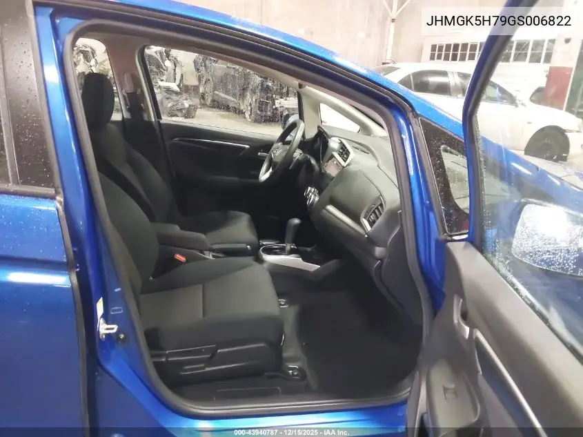 JHMGK5H79GS006822 2016 Honda Fit Ex
