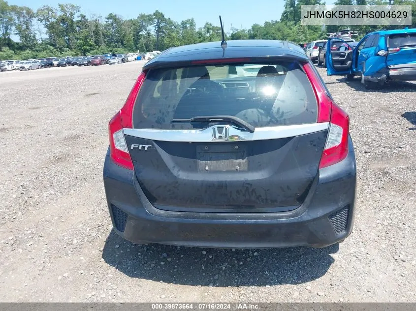 2017 Honda Fit Ex-L VIN: JHMGK5H82HS004629 Lot: 39873664