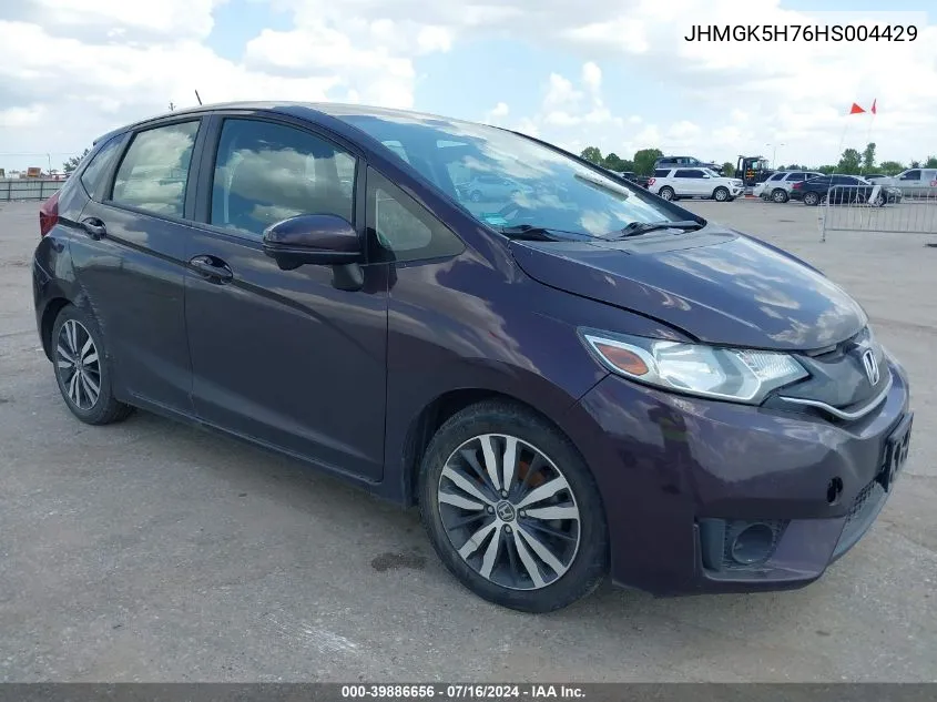 JHMGK5H76HS004429 2017 Honda Fit Ex