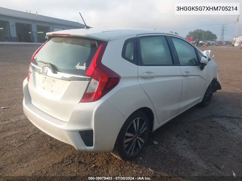 3HGGK5G7XHM705214 2017 Honda Fit Ex