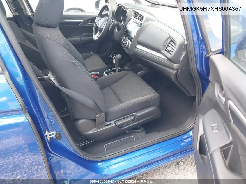 JHMGK5H7XHS004367 2017 Honda Fit Ex