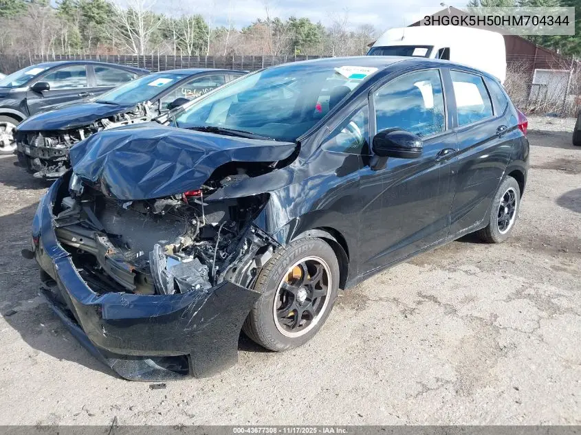3HGGK5H50HM704344 2017 Honda Fit Lx