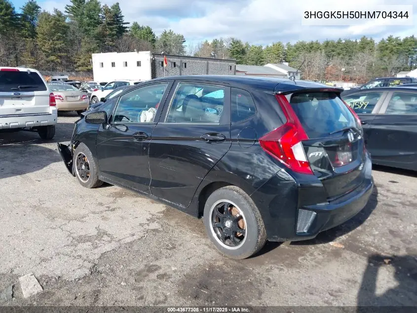 3HGGK5H50HM704344 2017 Honda Fit Lx