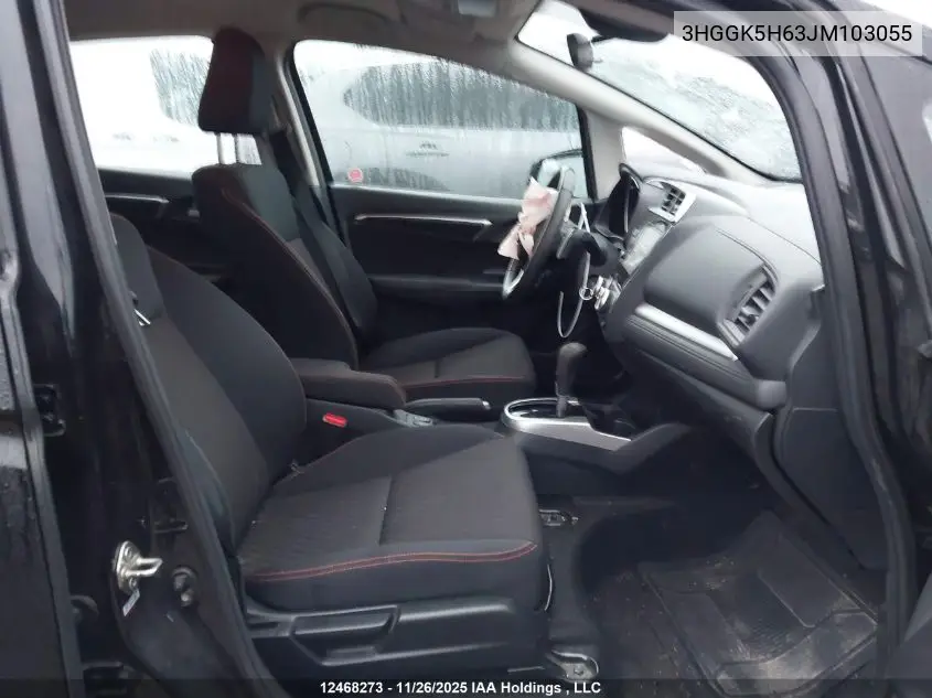 3HGGK5H63JM103055 2018 Honda Fit Sport