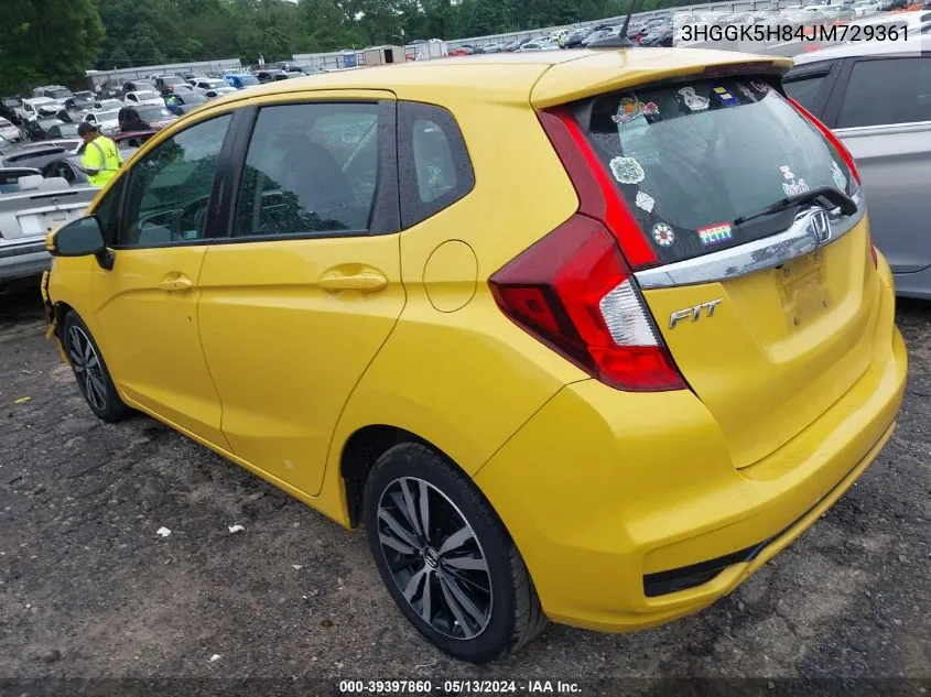 3HGGK5H84JM729361 2018 Honda Fit Ex