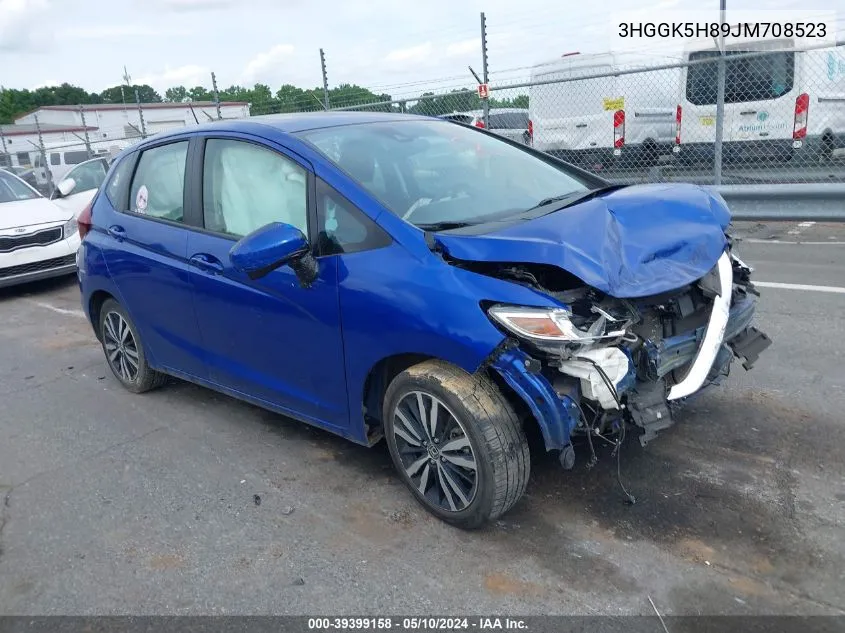 3HGGK5H89JM708523 2018 Honda Fit Ex