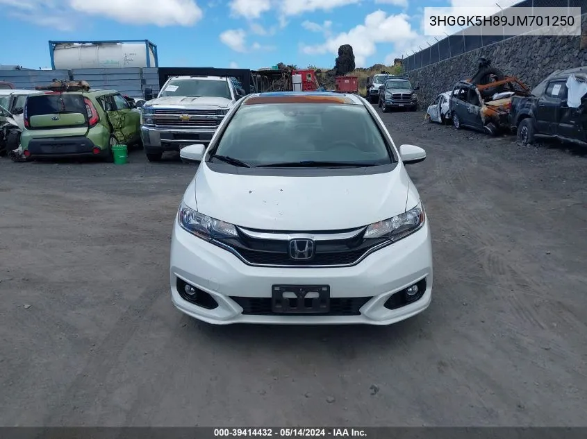 2018 Honda Fit Ex VIN: 3HGGK5H89JM701250 Lot: 39414432