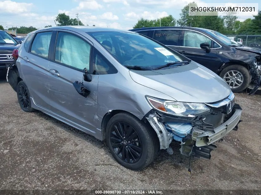 3HGGK5H6XJM712031 2018 Honda Fit Sport