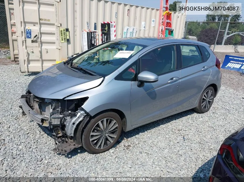 3HGGK5H86JM704087 2018 Honda Fit Ex