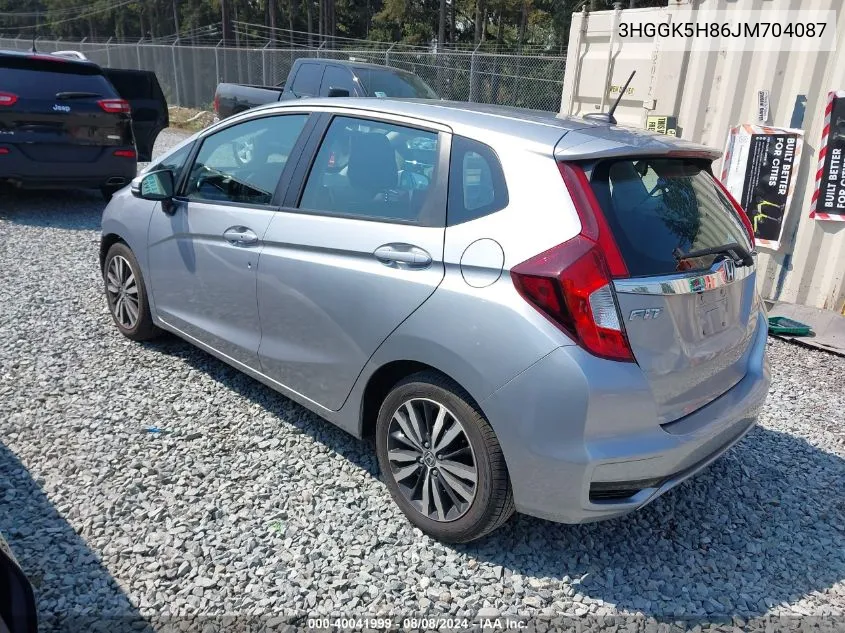 3HGGK5H86JM704087 2018 Honda Fit Ex