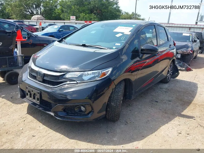 3HGGK5H80JM732788 2018 Honda Fit Ex