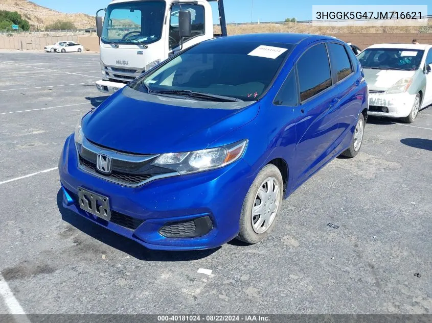 3HGGK5G47JM716621 2018 Honda Fit Lx