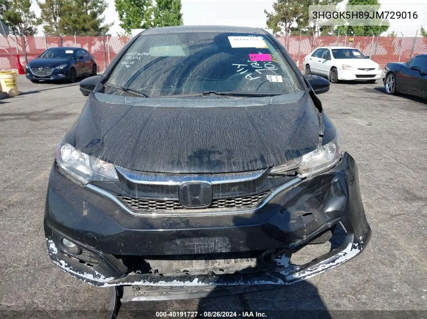 2018 Honda Fit Ex VIN: 3HGGK5H89JM729016 Lot: 40191727