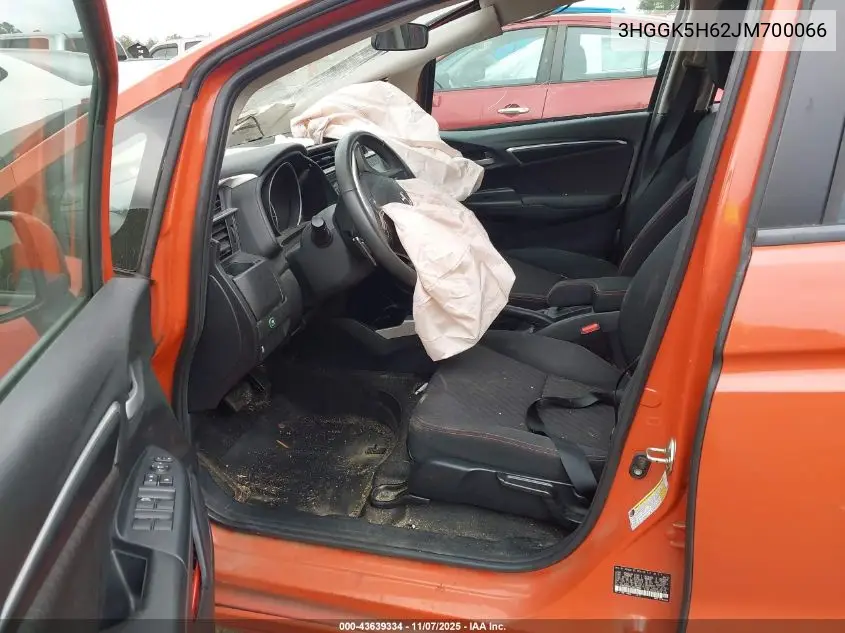 3HGGK5H62JM700066 2018 Honda Fit Sport