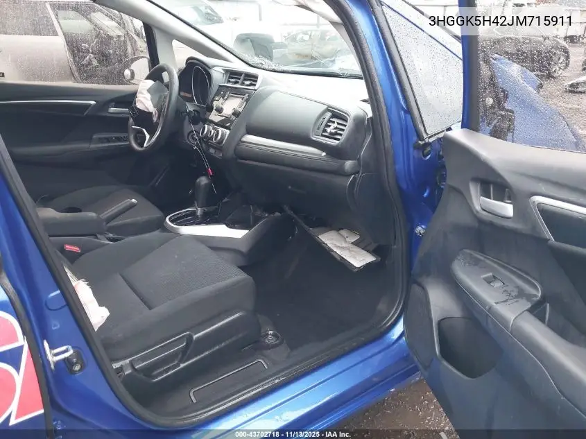 3HGGK5H42JM715911 2018 Honda Fit Lx