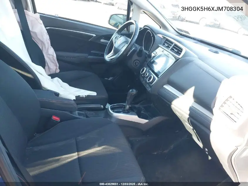 3HGGK5H6XJM708304 2018 Honda Fit Sport