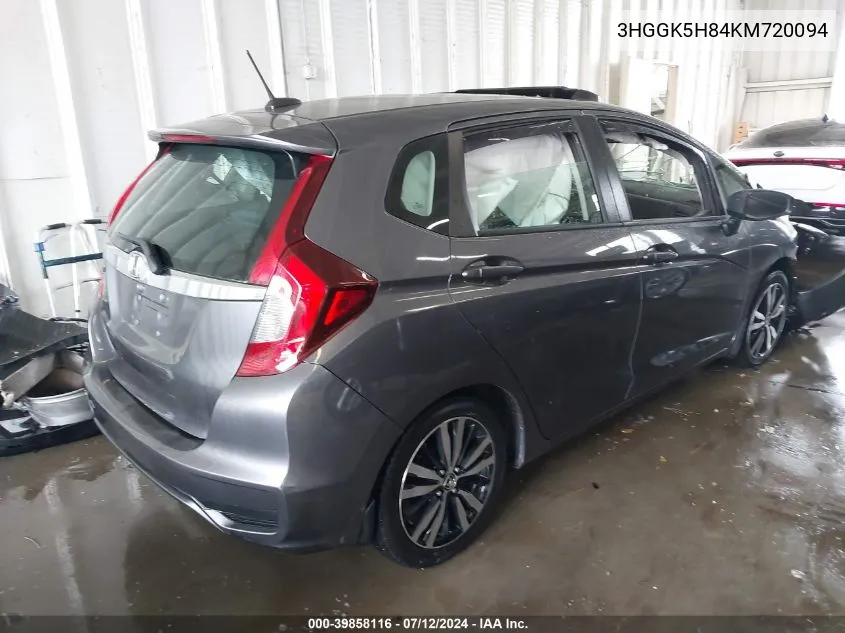 3HGGK5H84KM720094 2019 Honda Fit Ex