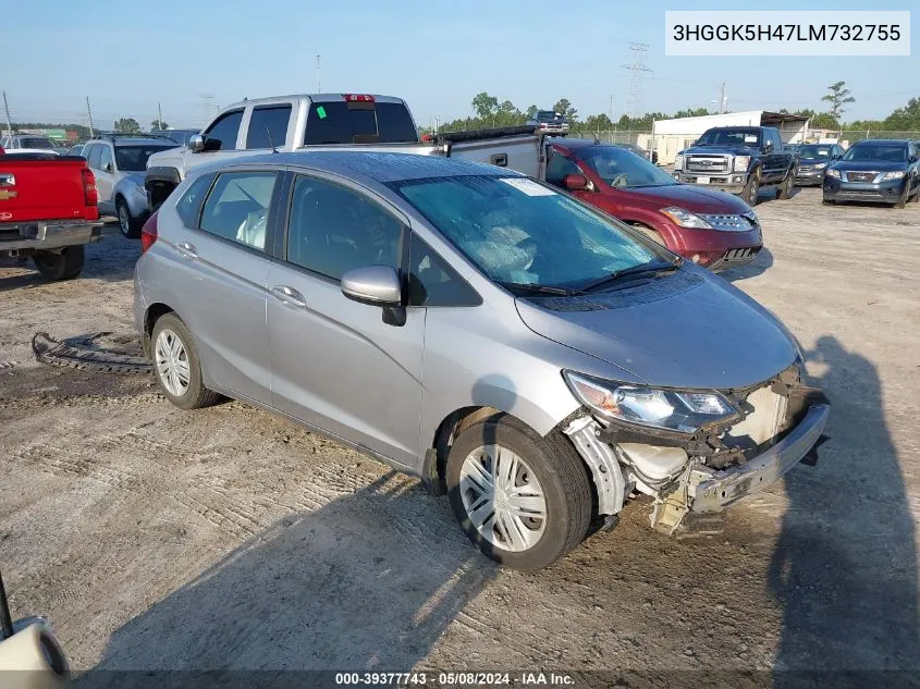 3HGGK5H47LM732755 2020 Honda Fit Lx