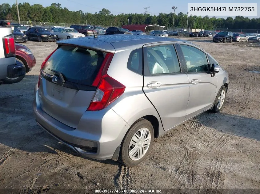 3HGGK5H47LM732755 2020 Honda Fit Lx