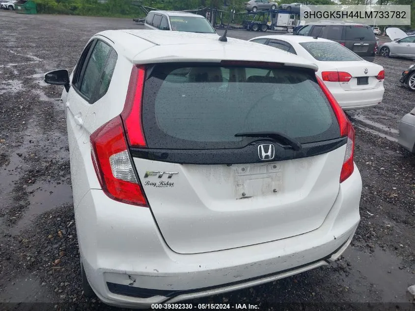 2020 Honda Fit Lx VIN: 3HGGK5H44LM733782 Lot: 39392330