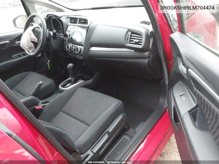 3HGGK5H89LM704474 2020 Honda Fit Ex