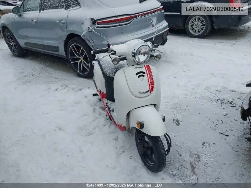 LALAF7029D3000549 2013 Honda Nch50