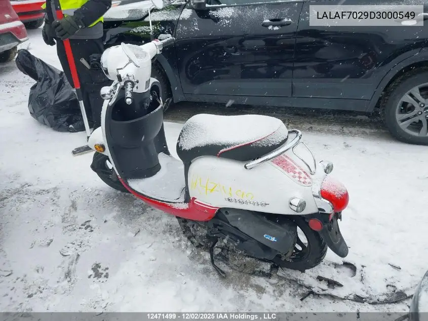 LALAF7029D3000549 2013 Honda Nch50