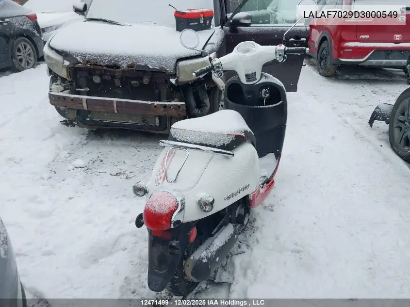 LALAF7029D3000549 2013 Honda Nch50