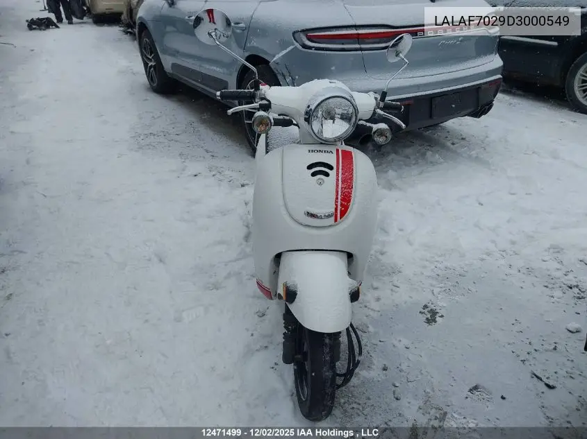 LALAF7029D3000549 2013 Honda Nch50
