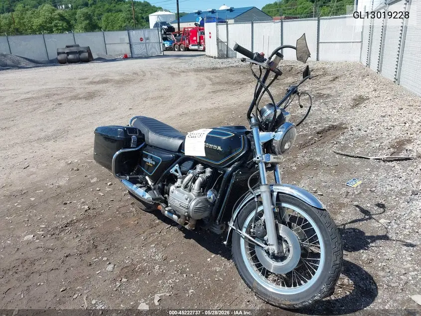 1982 Honda Gold Wing VIN: GL13019228 Lot: 45222737