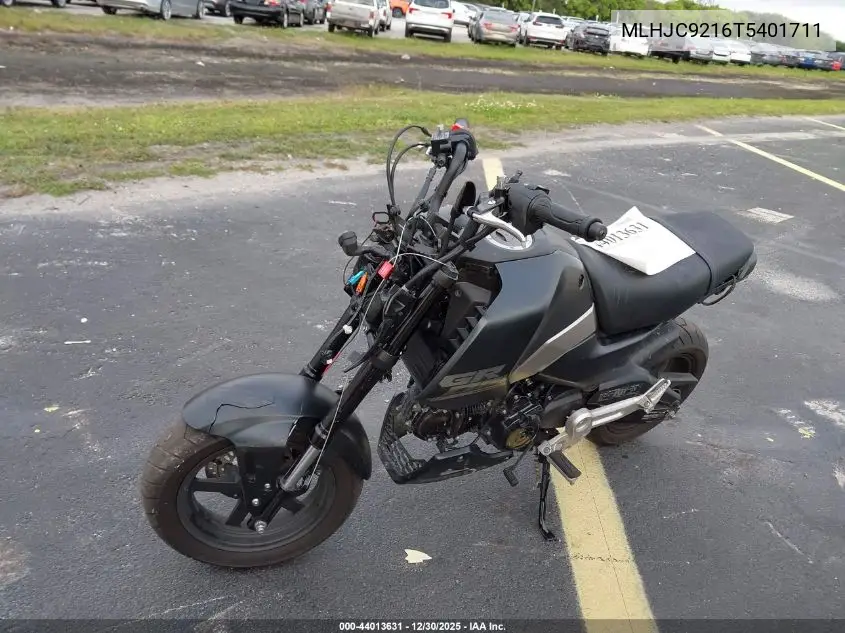 2026 Honda Grom 125 VIN: MLHJC9216T5401711 Lot: 44013631