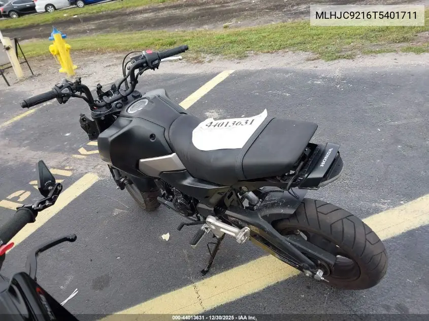 2026 Honda Grom 125 VIN: MLHJC9216T5401711 Lot: 44013631