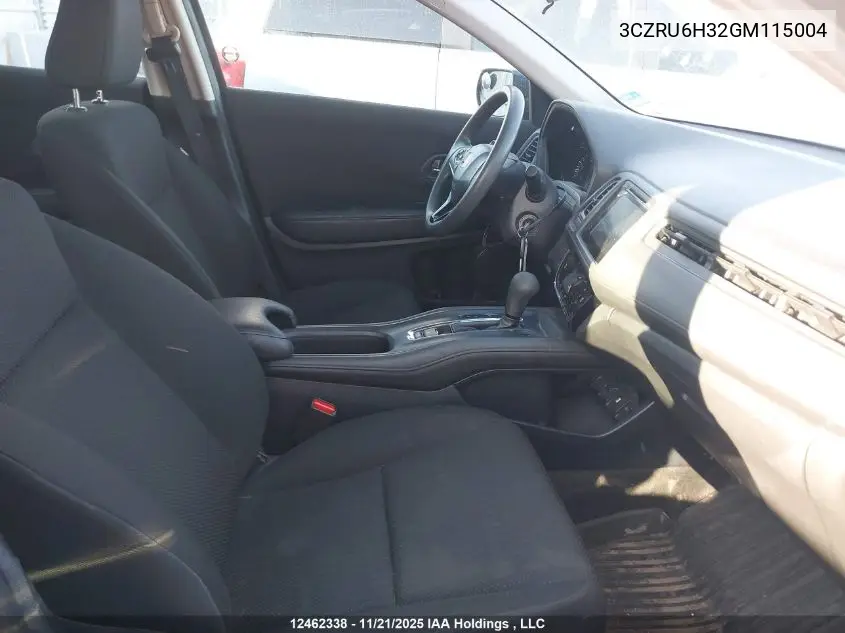 3CZRU6H32GM115004 2016 Honda Hr-V Lx