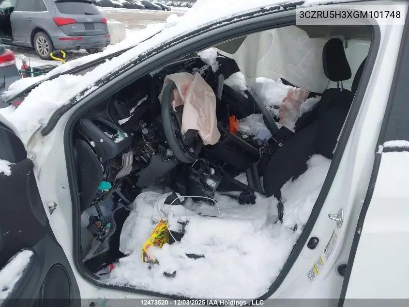 3CZRU5H3XGM101748 2016 Honda Hr-V Lx