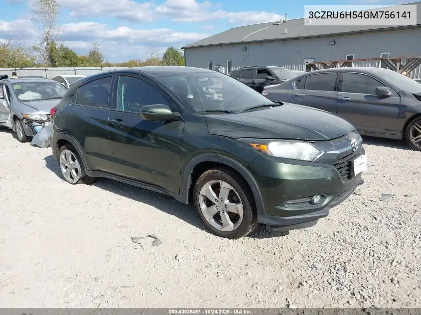 3CZRU6H54GM756141 2016 Honda Hr-V Ex